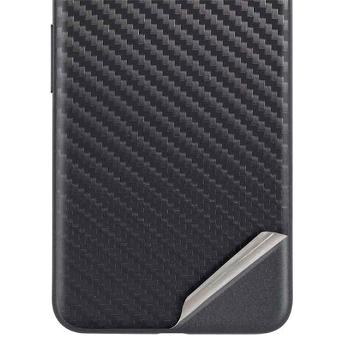 Black Carbon Fiber Specialty Texture Material Google Pixel 4a 5G Skin
